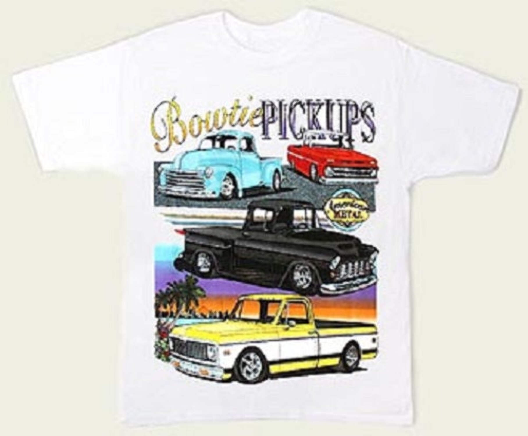 Chevrolet Bowtie Pickup Trucks Men's T shirt Licensed - Walmart.com