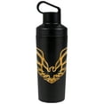 thumbnail image 1 of Pontiac Official Firebird Logo 18 oz Insulated Water Bottle, Leak Resistant, Vacuum Insulated Stainless Steel with 2-in-1 Loop Cap, 1 of 1