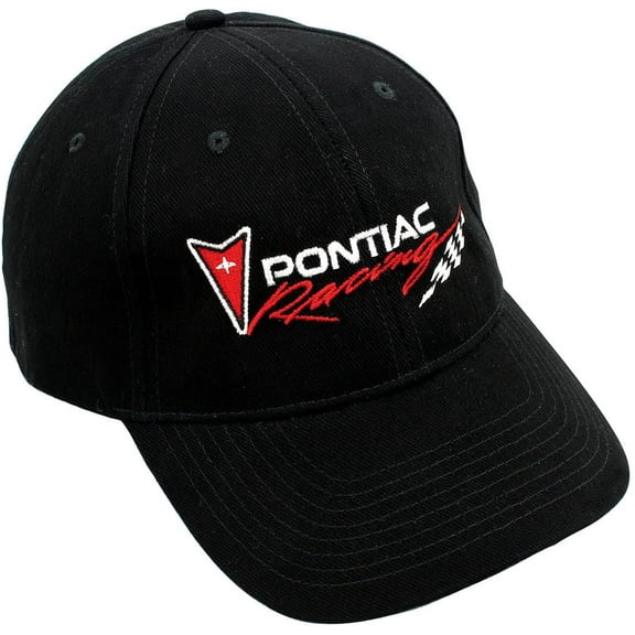 Pontiac Racing Black Cotton Hat - Adult Hat