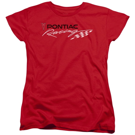 Pontiac - Red Pontiac Racing - Women's Short Sleeve Shirt - Small