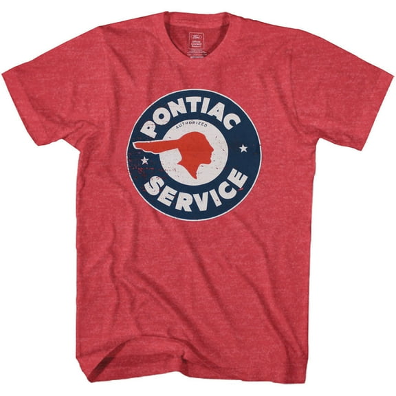 Pontiac Service Distressed Logo T-Shirt
