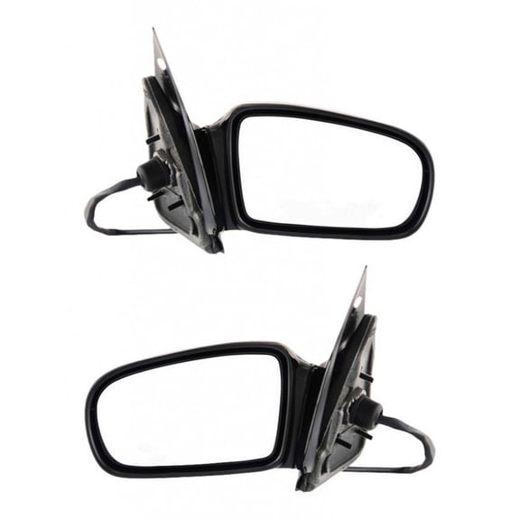For Pontiac Sunfire 1995-2005 Door Mirror Pair Driver and Passenger Side | Base/GT/SE Models | Coupe | Unpainted | Power | Non-Heated | 10362464, 22728842 | GM1320149, GM1321149
