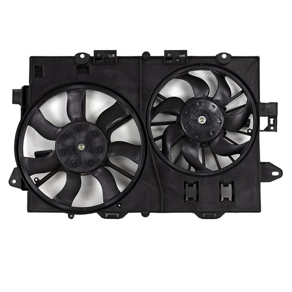 For Pontiac Torrent 2006 2007 2008 Radiator Air Conditioning Fan Assembly Driver Side | 3.6L | 1st Design | Replacement For GM3115226 | 19130470, 19130233