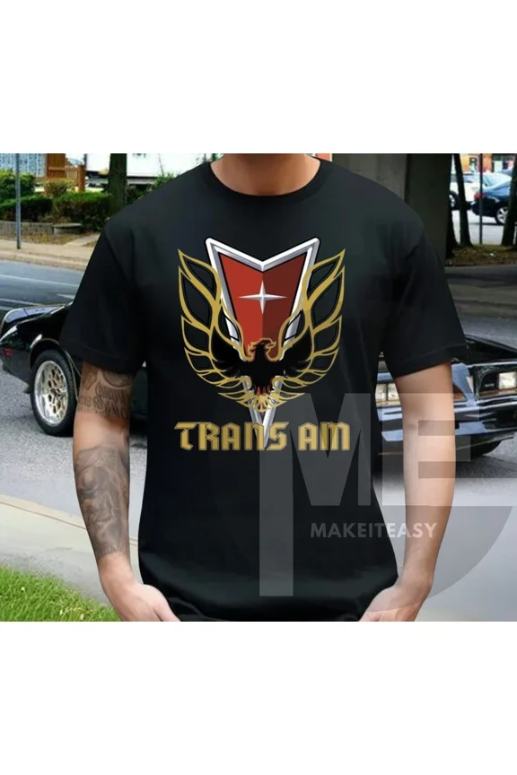 Pontiac Trans Am Firebird Logo T-shirt Size S - 5XL tee Fan gift