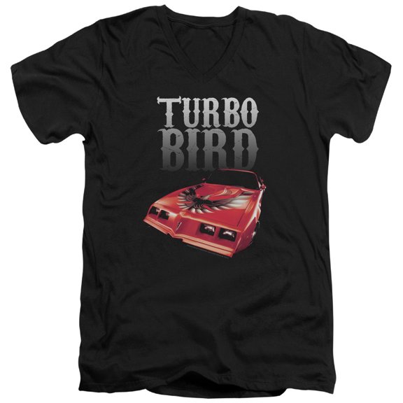 Pontiac - Turbo Bird - Slim Fit V Neck Shirt - Medium