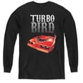 thumbnail image 1 of Pontiac & Turbo Bird Youth Long Sleeve Tee Shirt, Black - Small, 1 of 1