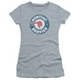 thumbnail image 1 of Pontiac - Vintage Pontiac Service - Juniors Teen Girls Cap Sleeve Shirt - Medium, 1 of 2