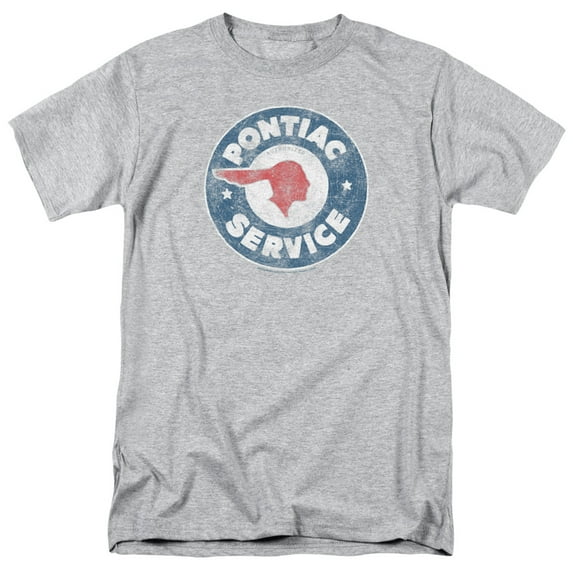 Men's Pontiac Vintage Pontiac Service T-shirt XX-Large Athletic Heather