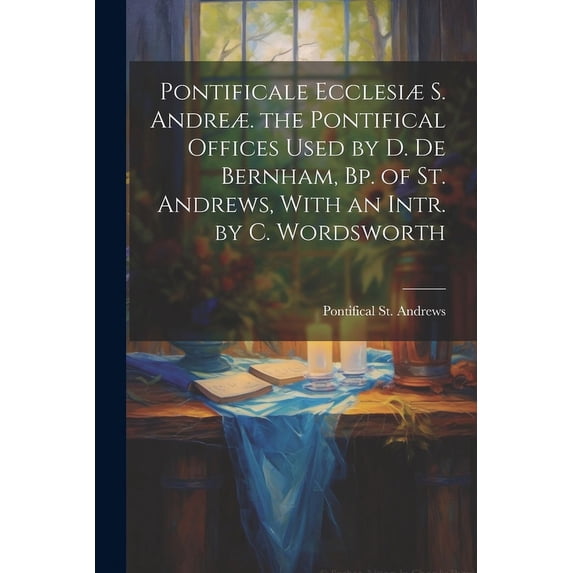 Pontificale Ecclesiæ S. Andreæ. the Pontifical Offices Used by D. De Bernham, Bp. of St. Andrews, With an Intr. by C. Wordsworth (Paperback)