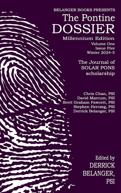 Pontine Dossier The Pontine Dossier Millennium Edition Volume One Issue Five, Book 6, (Paperback)