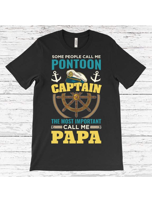Pontoon Boat Captain Dad Papa Vintage T-Shirt, Boats Lovers Gifts TShirt, Boating Fishing Lake Trip Shirts, Father's Day, Sweatshirt Hoodie,