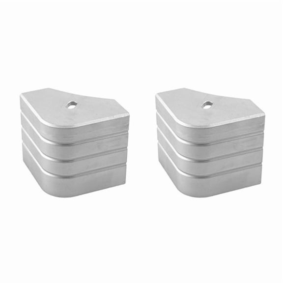 Pontoon Boat Corner Caps Heavy Duty Aluminum Boat Corner Caps 90 Degree Rounded Deck Hardware