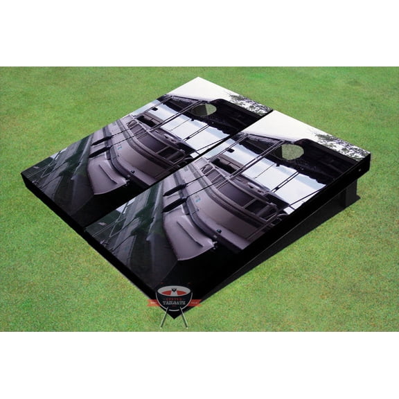 Pontoon Boat Theme Cornhole Boards