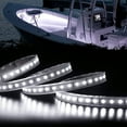 thumbnail image 1 of Pontoon Boat light, Marine Led Light Strip for Duck Jon Bass Boat Sailboat Kayak, Led Flex Lighting for Boat Deck Light Accent Light Courtesy Interior Lights Fishing,12v, 5m(16.4ft), 1 of 9