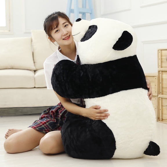 Pontos Cute Panda Stuffed Plush Doll Toy Throw Pillow Kids Girlfriend Gift Home Decor (20cm)