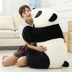 Pontos Cute Panda Stuffed Plush Doll Toy Throw Pillow Kids Girlfriend Gift Home Decor (20cm)