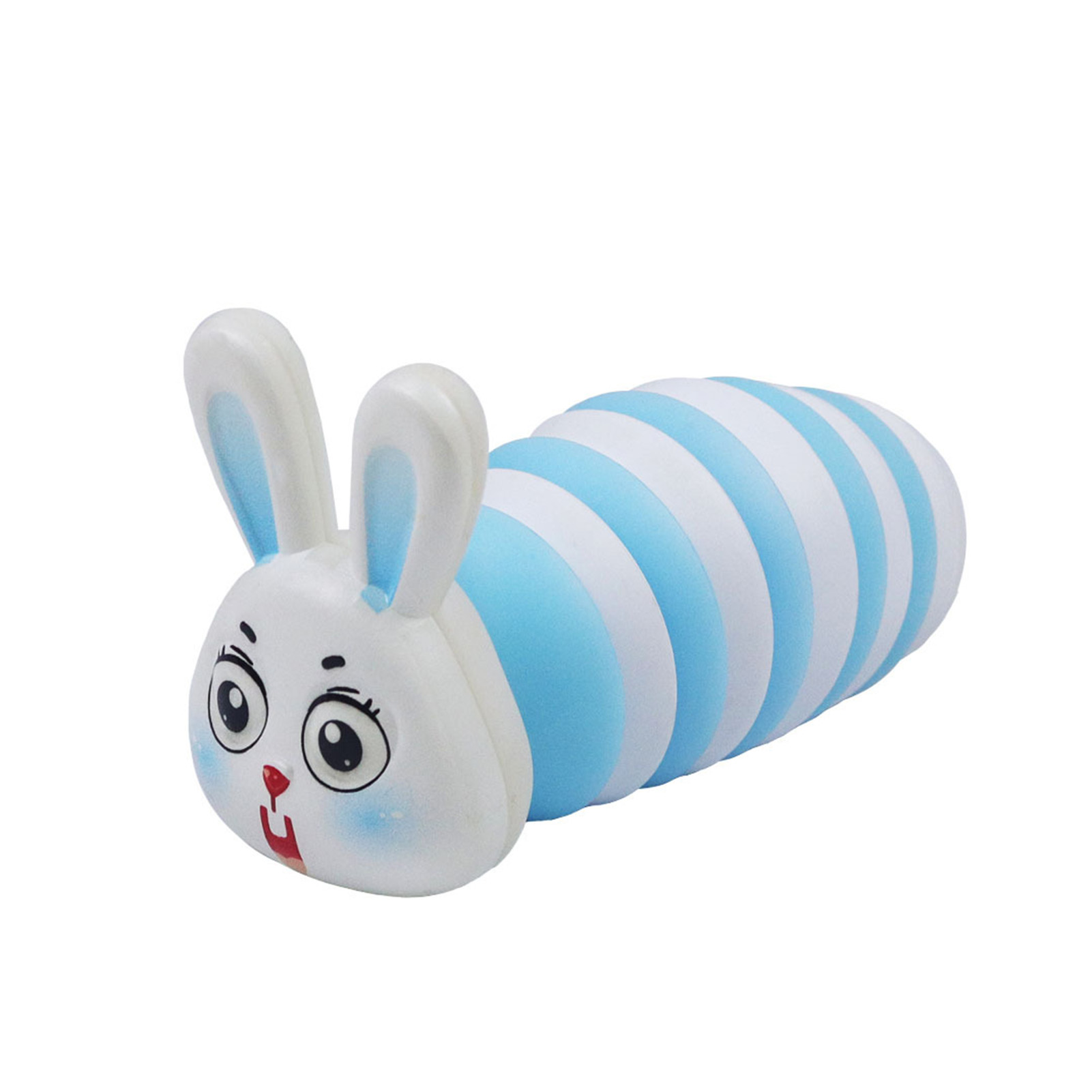 Pontos Squeeze Fidget Toy Glow in Dark Funny Realistic Caterpillar Body Articulated Stim Toys Anti-stress Flexible Cartoon Bunny Slug Fidget Sensory Toy Children Gift - image 1 of 12