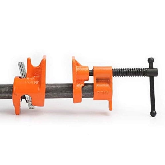 Pony 1/2 inch Pipe Clamp Fixture for 1/2 inch Black Pipe