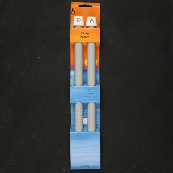 Pony 20 mm 35 cm Aluminum Knitting Needle - 33672