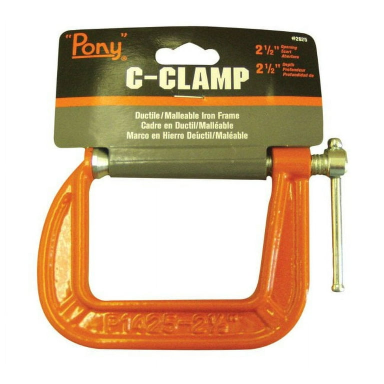 Pony C-Clamp 4-in 2600 SERIES C-Clamp Pony C-Clamp 4-in 2600 SERIES C-Clamp