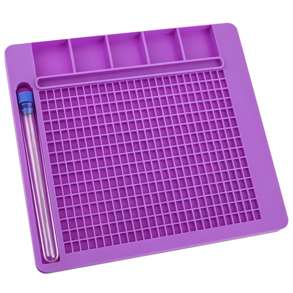Pony Bead Fast Stringing Tray with 3 Beading Needle and Storage Tube