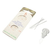 The Beadsmith - Pony Beading Needles, Size 11, Pack of 6, 4.5 Inches, Made in India, Use for Loom Weaving Beadwork, Off-Loom Stitching and Jewelry Making with Seed Beads