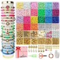 thumbnail image 1 of Pony Beads for Friendship Bracelet Making Kit Beads Set for Craft Jewelry Necklace, 1 of 5