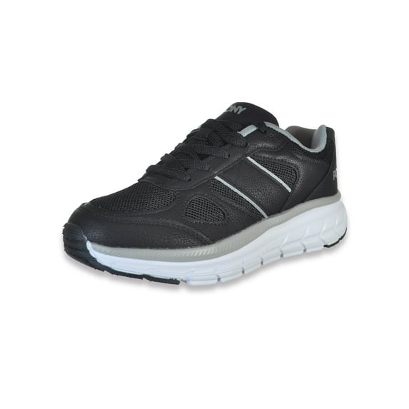 Pony Boys' FlexSport Sneakers Color: black/gray Size: 1 youth