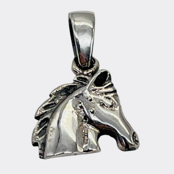 Pony Horse Sterling Silver Charm | 1/2" Long | Silver | 1 Pendant |