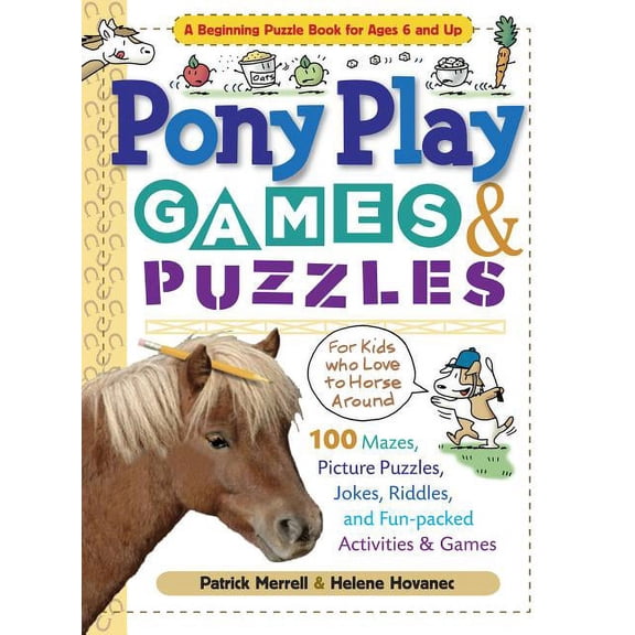 Pony Play Games & Puzzles - Paperback