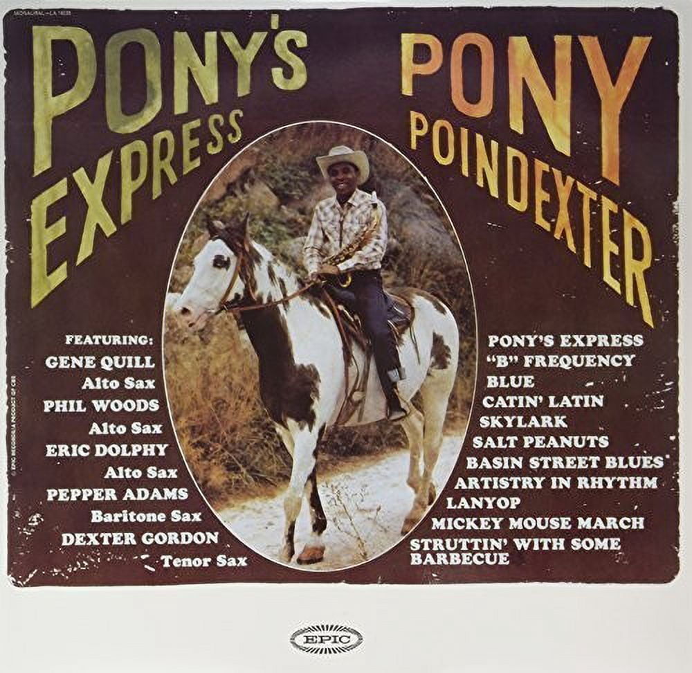 Pony Poindexter - Pony's Express - Music & Performance - Vinyl