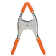 Pony Spring Clamp, Pivoting Jaw, Orange, 2-In. 1 Pack