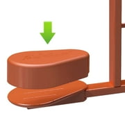 PonyCycle Brown Pedal Pad for Model E Size 3 & 4 Ride on Horse Brown, Light Brown