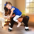 thumbnail image 1 of PonyCycle Ride on Horse Toy Riding Walking Horse Pony Toy with Wheels for Boys and Girls Age 4-7 Ux421, 1 of 12