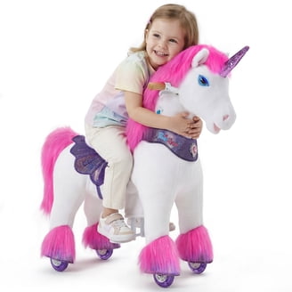 PonyCycle Pédale Pad Cheval Jouet – Compatible avec Modèle E Taille 3 et Taille 4 – Marron