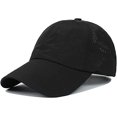 thumbnail image 1 of Ponytail Baseball Cap for Women Mesh Quick Dry Baseball Hat with Ponytail Hole, 1 of 13