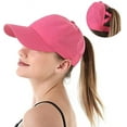 thumbnail image 1 of Ponytail Baseball Cap for Women Mesh Quick Dry Baseball Hat with Ponytail Hole, 1 of 7