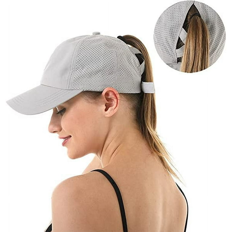 Baseball hat with hole for ponytail online