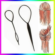 Ponytail Creator Topsy Tail Braid Hair Styling Maker Loop Tool Hot G5 B1X0