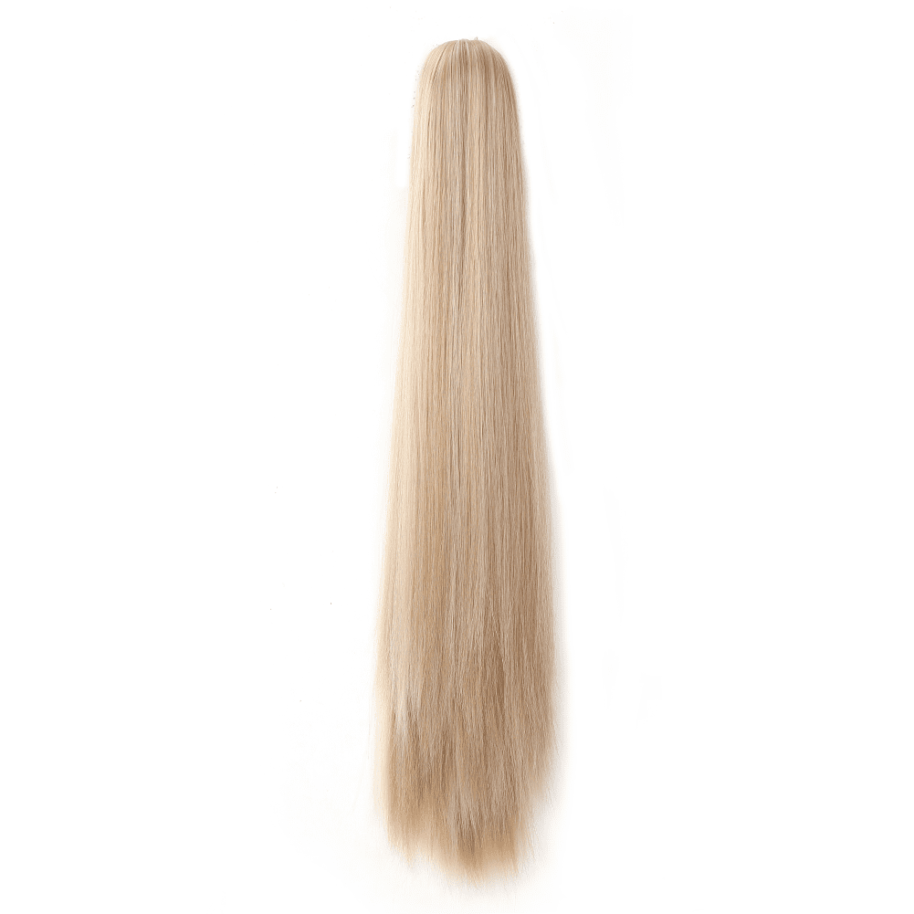 Ponytail Extension Claw Straight Clip in Hairpiece Ponytail Hair Extensions Long Pony Tail Synthetic for Women