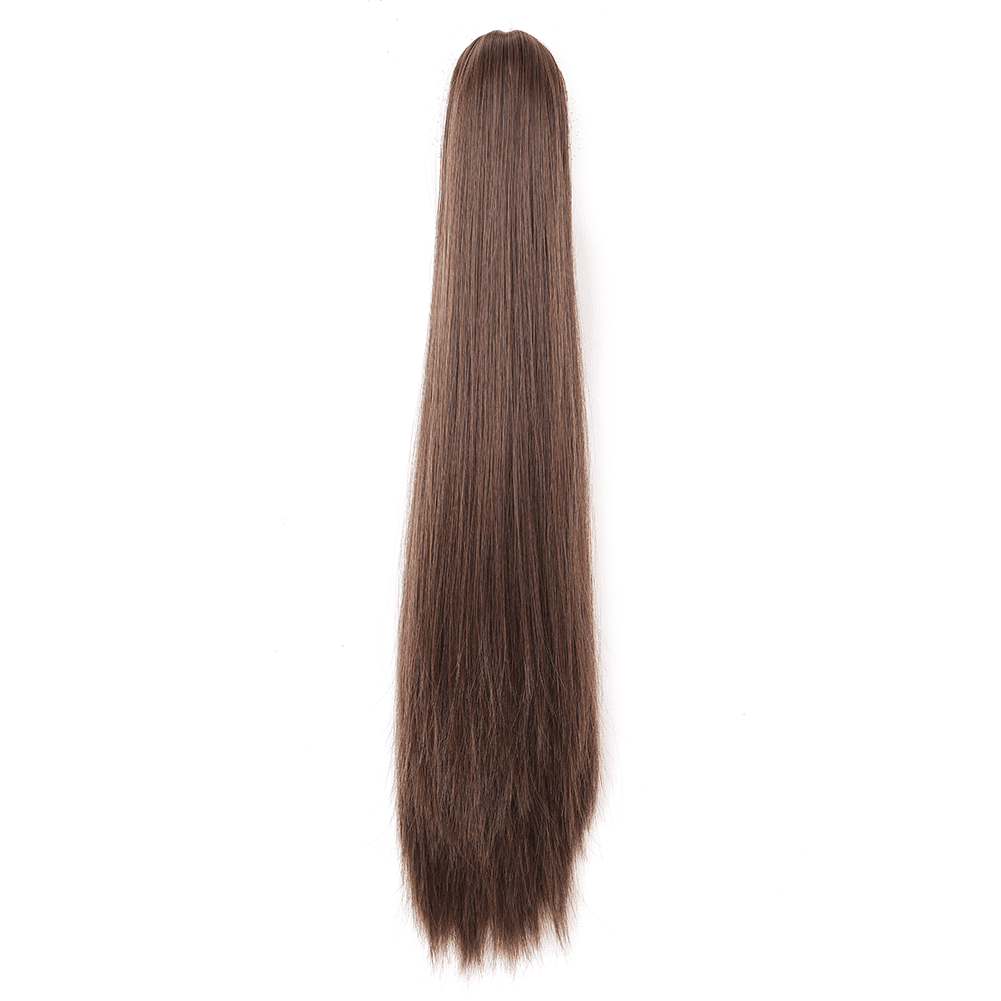 Ponytail Extension Claw Straight Clip in Hairpiece Ponytail Hair Extensions Long Pony Tail Synthetic for Women