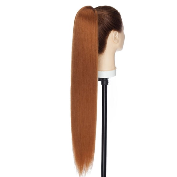 Ponytail, Long Straight Hair Wig For Women Suitable For Daily And Party Styling