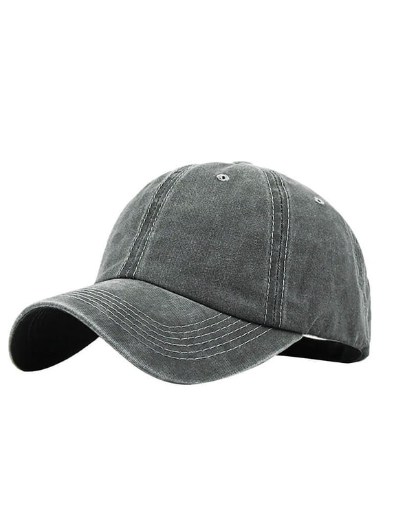 Ponytail Messy Buns Trucker Plain Baseball Visor Cap Unisex Hat