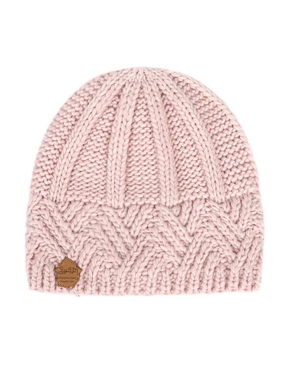 Ponytail Twisted Beanie for Women,Winter Warm Beanie Tail Soft Stretch Cable Knit Messy High Bun Hat