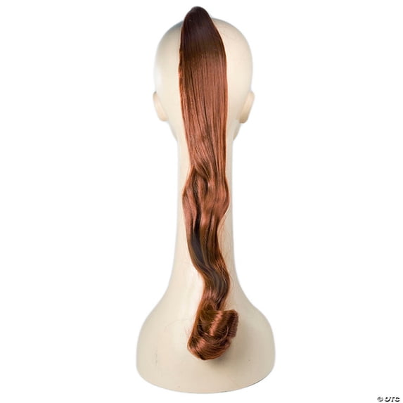 Morris Costumes Ponytail Wavy Auburn