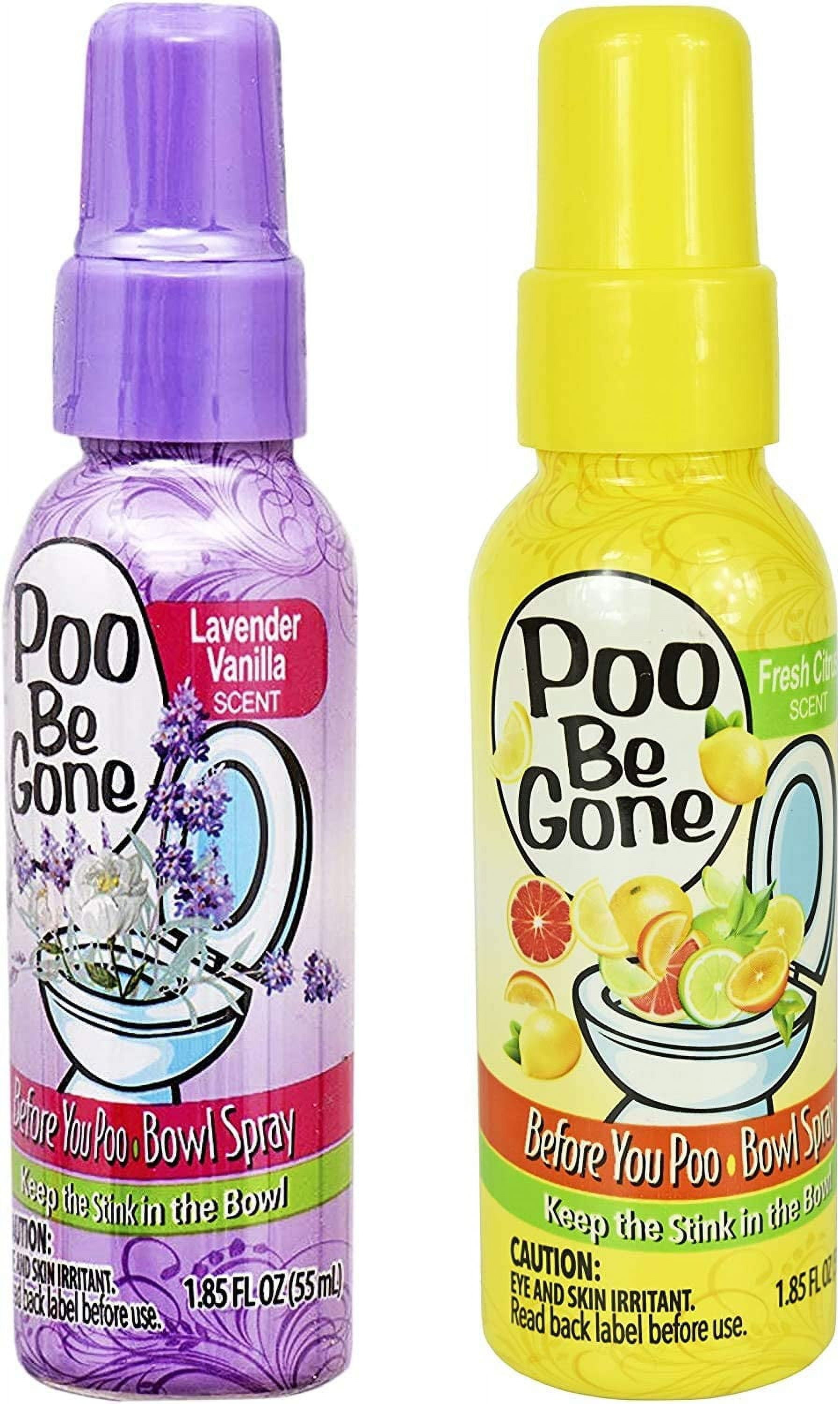 Poo Be Gone Toilet Spray 1.85oz - Before You Go Toilet Bathroom