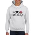 thumbnail image 1 of Poo Mood - Funny Emoji Design Youth's Hoodie, 1 of 4