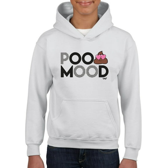 Poo Mood - Funny Emoji Design Youth's Hoodie