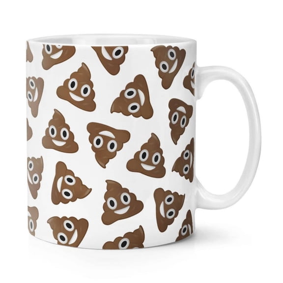 Poo Poop Pattern oz Mug Cup.