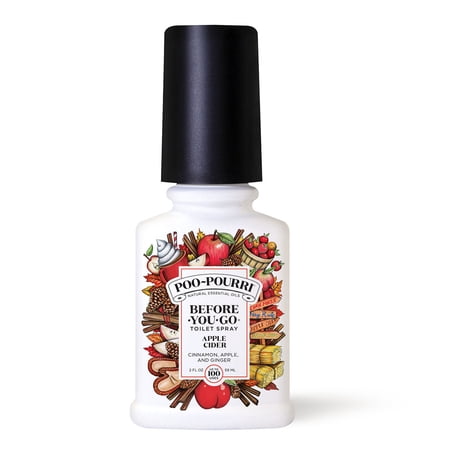 Poo~Pourri Apple Cider Apple Bottom, Fall Toilet Spray 2 Fl Oz